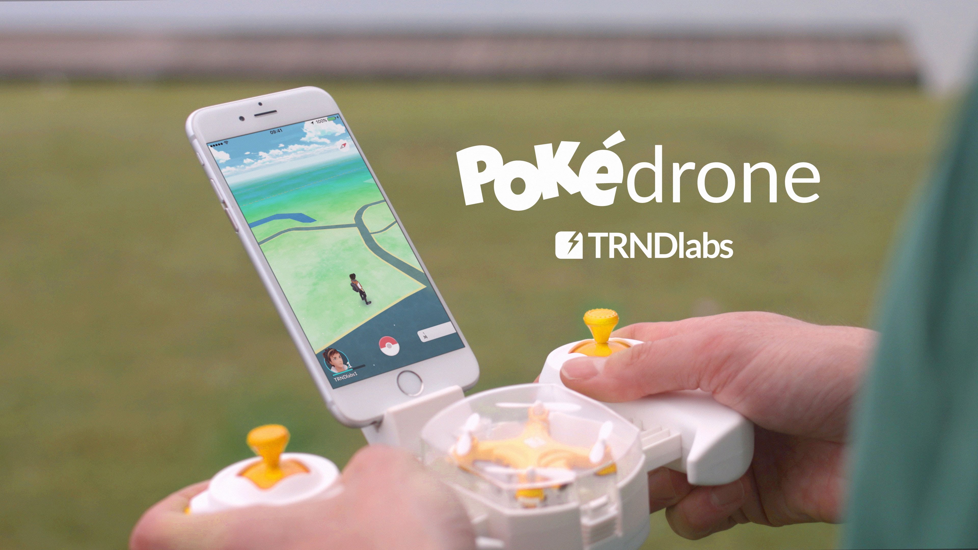 ¡La locura continúa! Han creado un dron en miniatura para jugar Pokemon Go