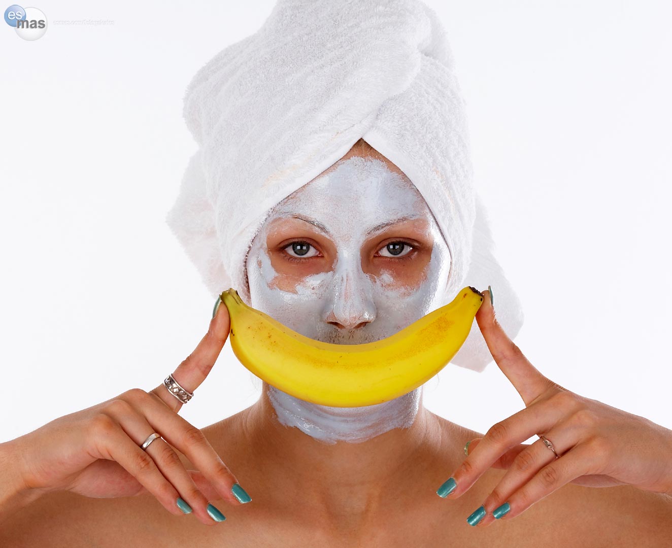 Mascarilla casera de plátano para combatir las arrugas