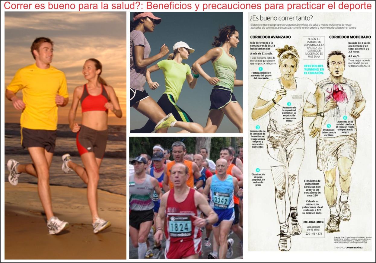  ¿Correr es realmente bueno para la salud? Beneficios y precauciones 