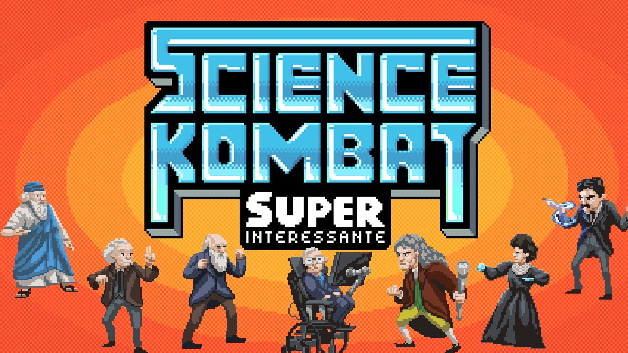  The World's Greatest Scientists Kick Each Other's Ass In This 2D Fighting Game