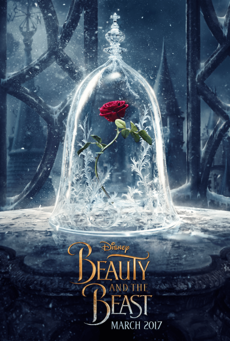 The First Official "Beauty and the Beast" Movie Poster Contains a Major Throwback