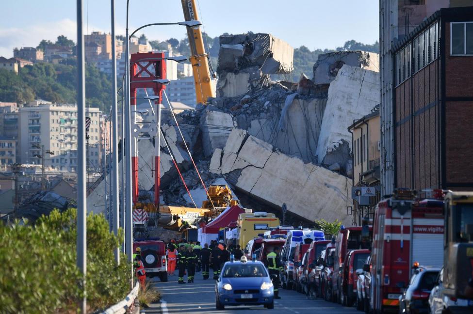 39 dead in Italy bridge collapse; maintenance company blamed