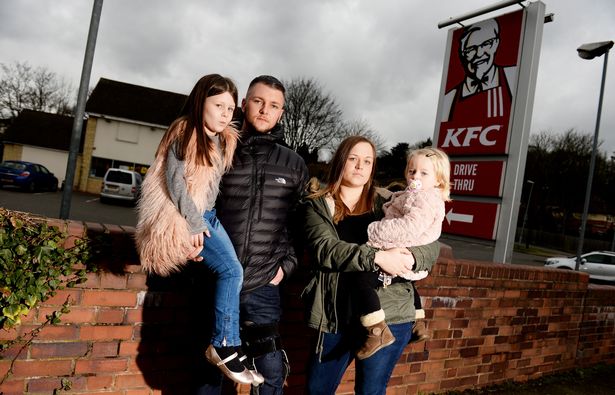 Horrible! Mom found something disgusting in her KFC meal