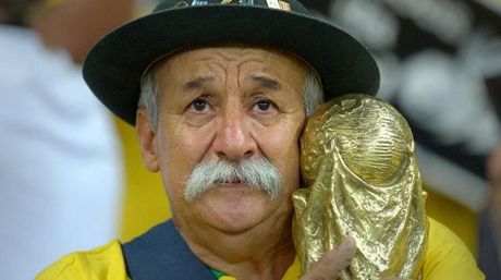 Falleció el hincha que conmovió a Brasil en el mundial