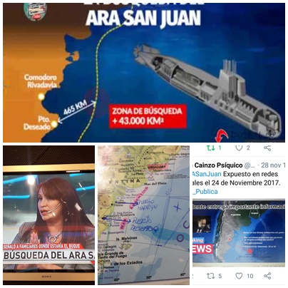 Psíquicos del ARA San Juan cobran importancia en los medios internacionales