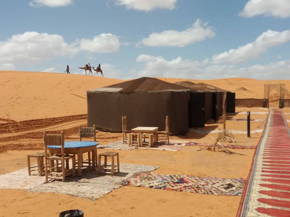 Camel Trekking & Night in Desert Camp Erg Chebbi Merzouga