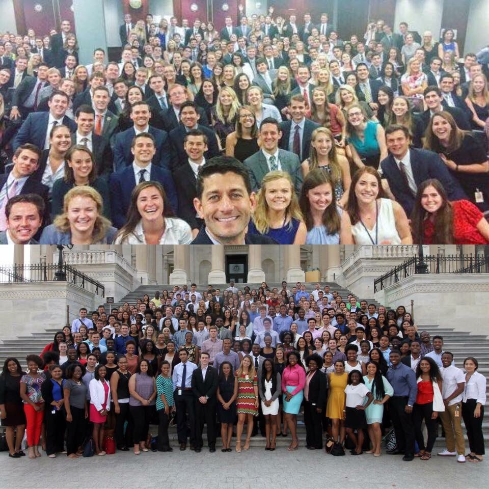 Democrats' diverse interns respond to Paul Ryan's Speaker Selfie