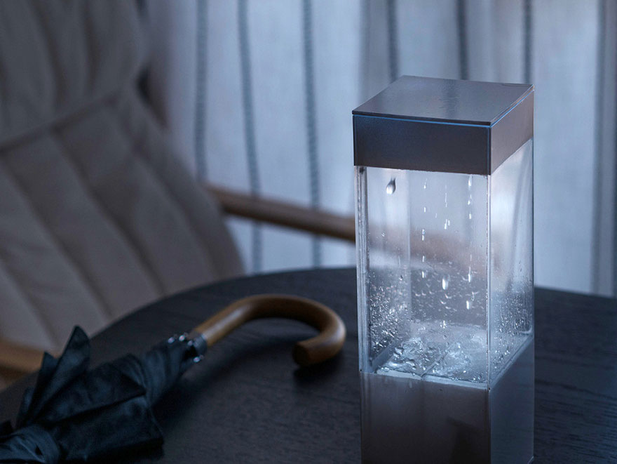 This little box will show you tomorrow   s weather by recreating it on your living room table 