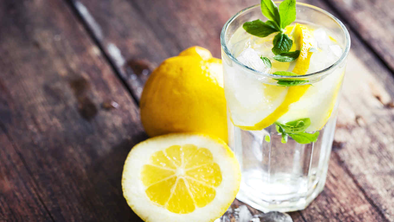 Drink 1 glass of lemon water every morning 