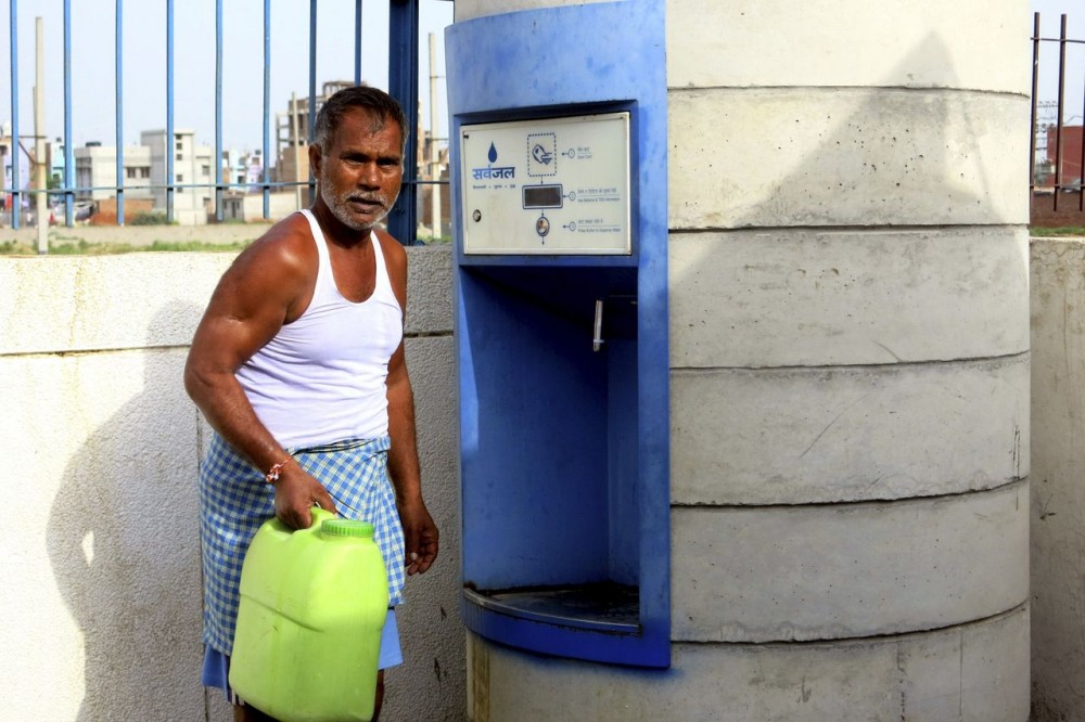 Cajeros automáticos de agua: una solución frente a la escasez