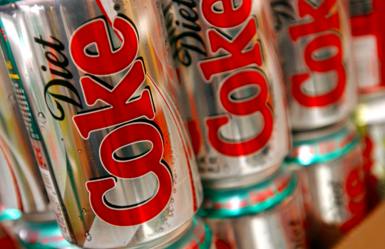 What one can of diet coke does to your body in one hour