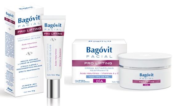 La línea Bagovit Facial Prolifting presenta: Crema Día-todo tipo de Piel & Contorno de Ojos