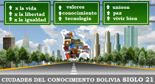 Bolivia siglo 21 es el Camino de Bolivia  para vivir bien 