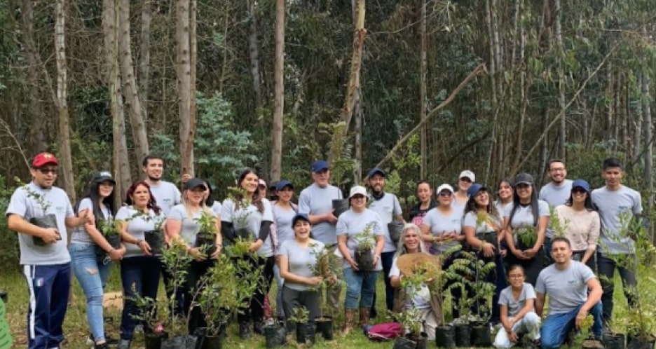 Agilitix realiza Jornada de Reforestación en la cuenca media del río Bogotá