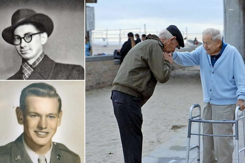 Sobreviviente del Holocausto encuentra al soldado que lo liberó hace 70 años