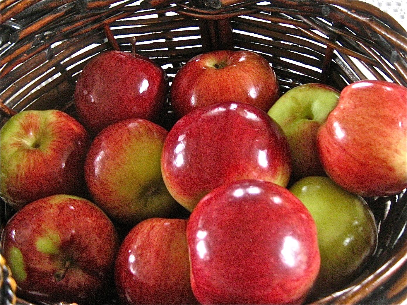 Comer una manzana al día es bueno para tu corazón