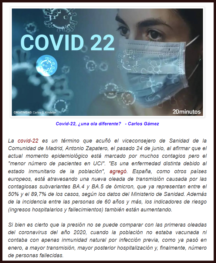  La covid-22, a fondo: ¿qué mascarilla protege mejor? ¿Son efectivos los test? ¿Estoy inmunizado?