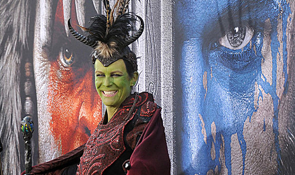 I would marry with her. Jamie Lee Curtis Cosplayed At The: World Of Warcraft Movie Premiere