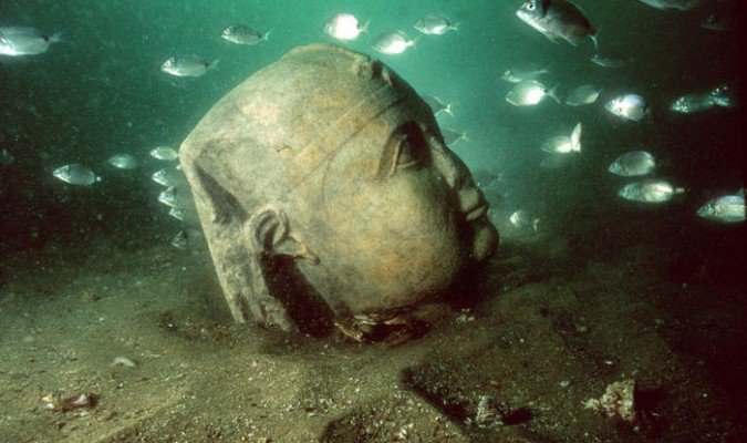 Investigadores encontraron una ciudad egipcia debajo del mar