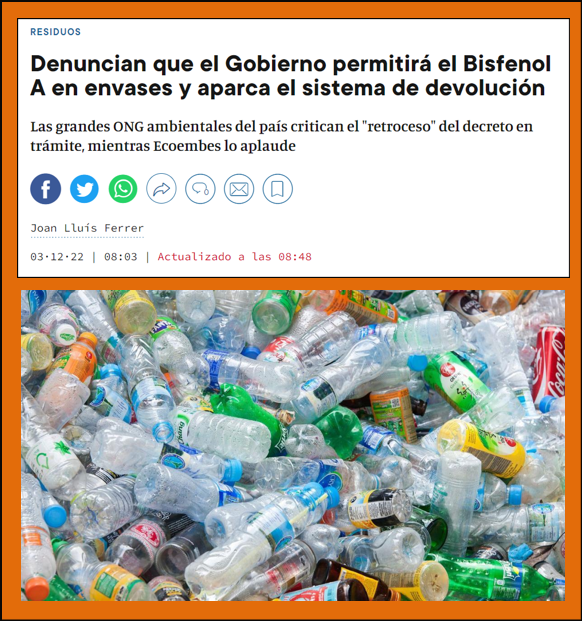  Residuos: ¿Nuevo retroceso legislativo?  (España)