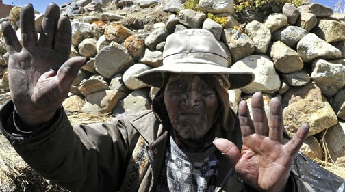 El hombre mas viejo del mundo: 123 años y boliviano