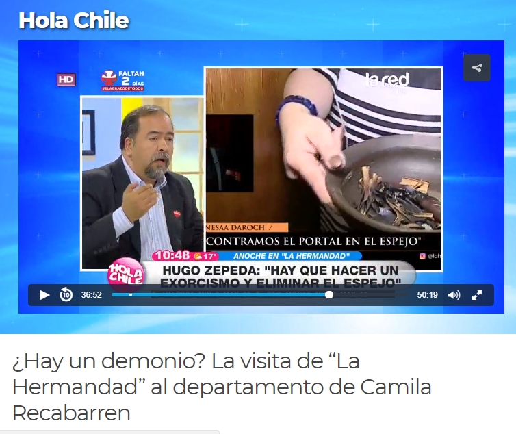 Psíquico llamó "Falta de respeto" a Limpieza hecha por Médium de Chilevisión a casa de Miss Chile