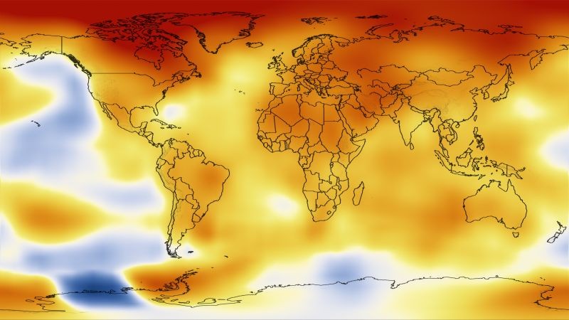 La Tierra sufrió su década de mayor calor desde que se tienen registros
