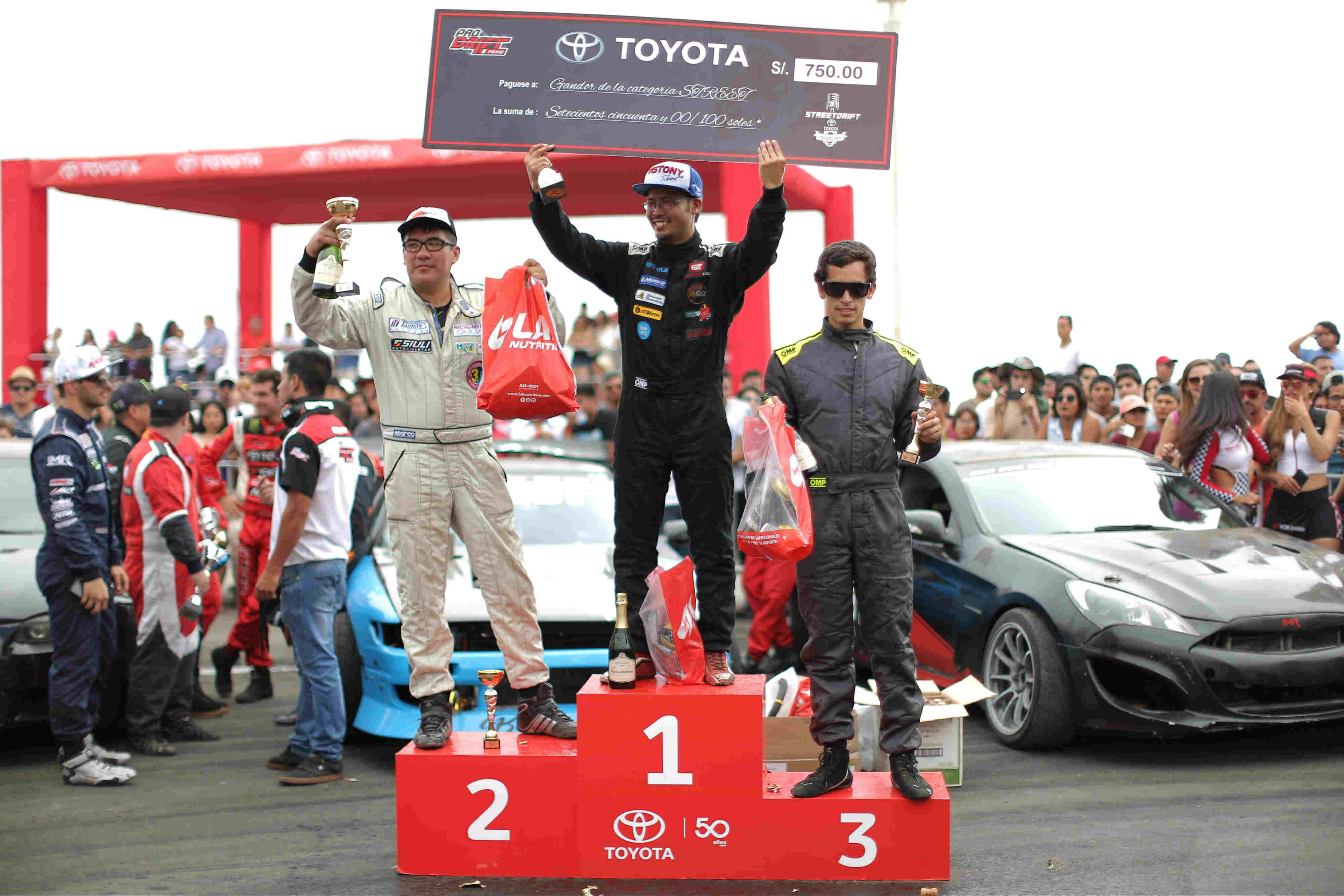 Javier Matayoshi se consagró campeón en el 'Street Drift Toyota 3'