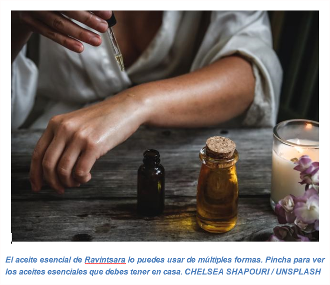  Ravintsara, el aceite esencial 'que todo lo cura' y que te encantará por sus muchos beneficios