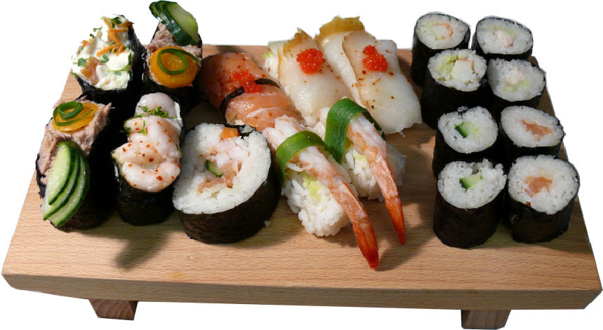Los peligros de comer sushi